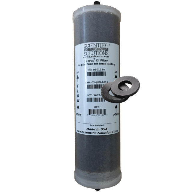 LabPac® DI Cartridge Filter 12" with Washers (0301288)